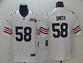 Nike Bears 58 Roquan Smith White 2019 100th Season Alternate Classic Vapor Untouchable Limited Jersey,baseball caps,new era cap wholesale,wholesale hats